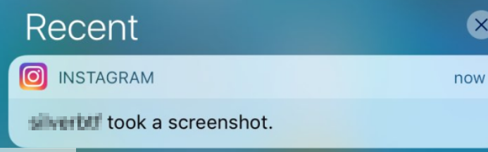 آیا اینستاگرام اطلاع می دهد که از یک استوری اسکرین شات گرفته اید؟