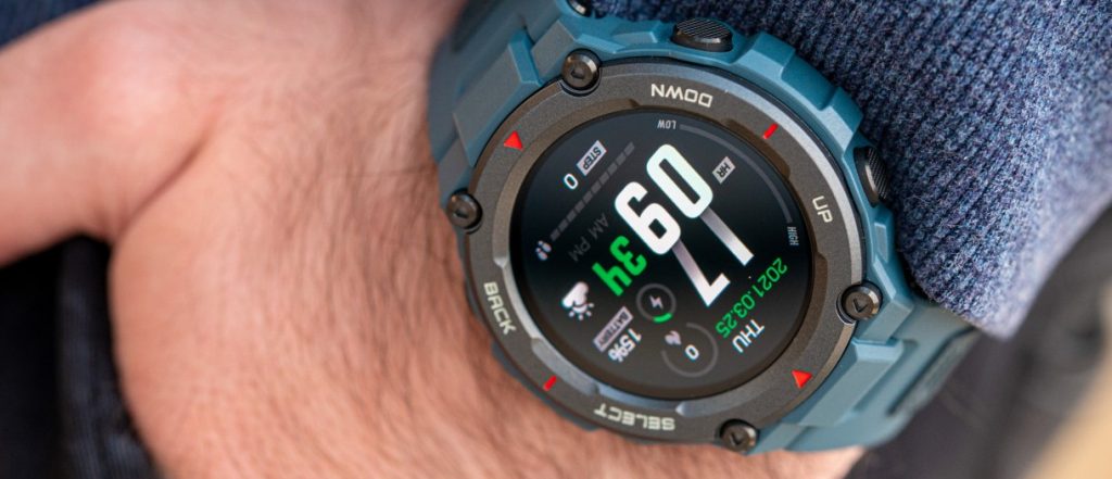The best smart watch of 2022, Amazefit T-rex Pro