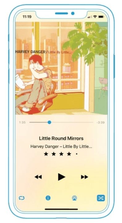 بهترین اپلیکیشن موزیک پلیر آیفون iOS