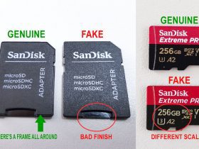 نحوه تشخیص کارت microSD تقلبی