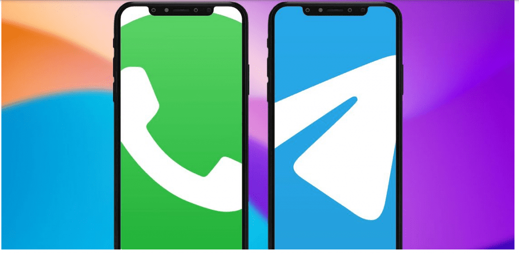 مقایسه واتساپ و تلگرام